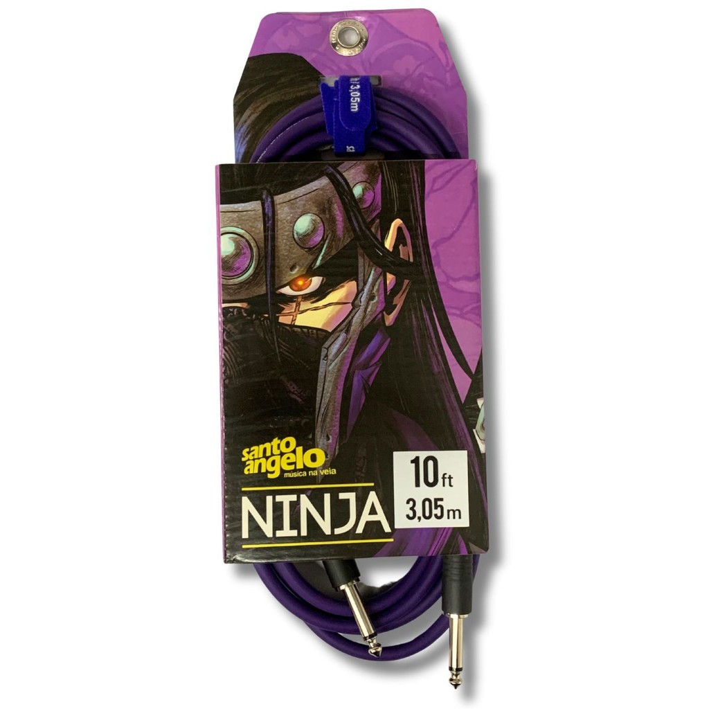 Cabo Santo Angelo P10 Ninja VT Rck Audio 3,05M 10FT Plug Reto