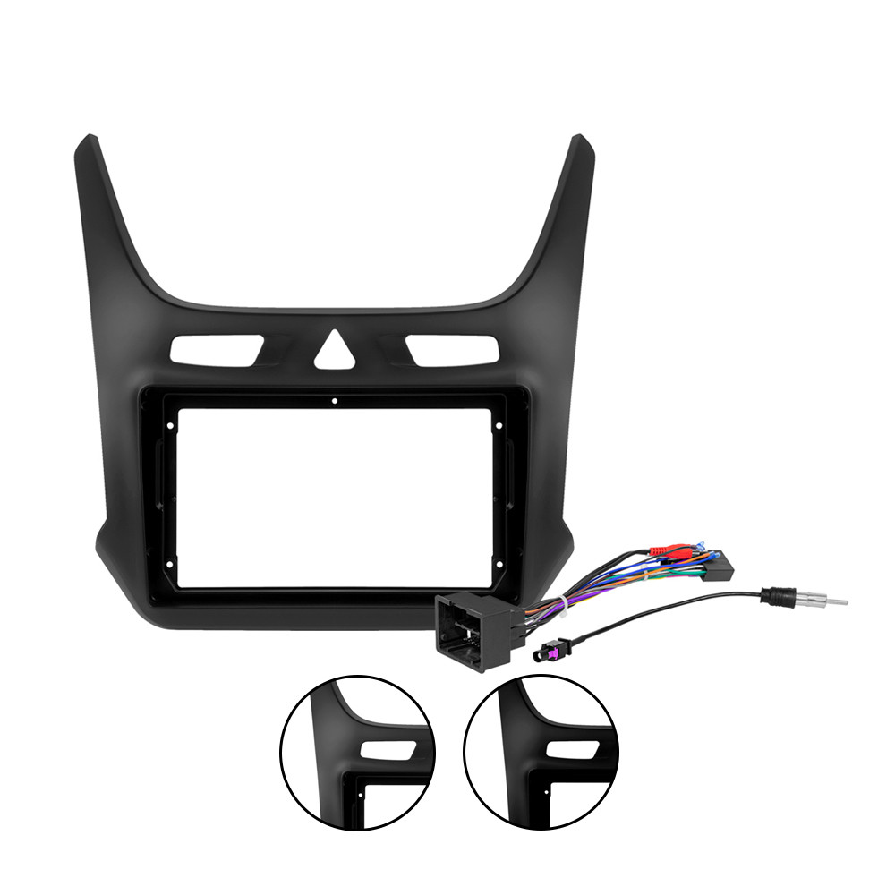 Kit Moldura Painel 9 Pol Cobalt 2012 2013 2014 A 20 2021 2022 2023 2 Din Grafite Preto Chicote Som Plug Antena em Oferta na Shopee