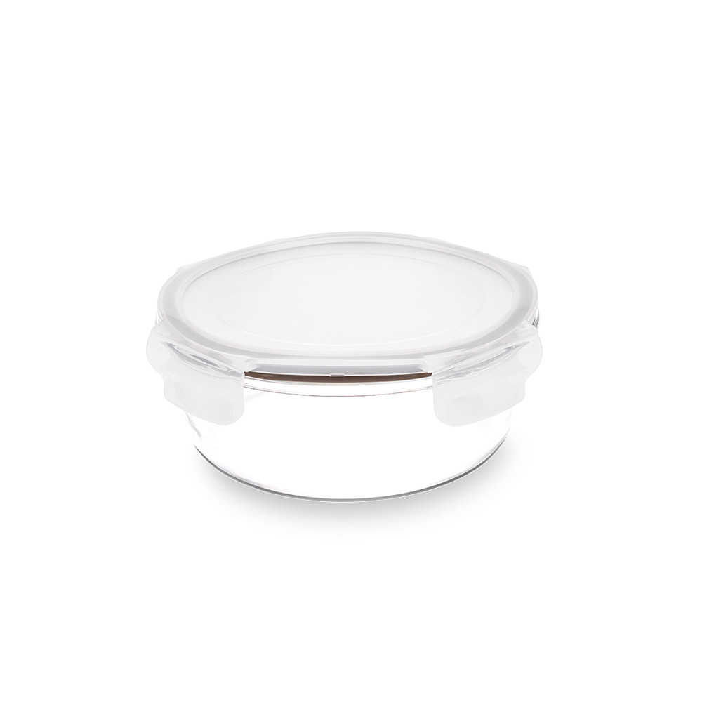 Pote Redondo Hermético Lock&Stock 400 Ml Brinox 13,7x13,7x6,3 cm