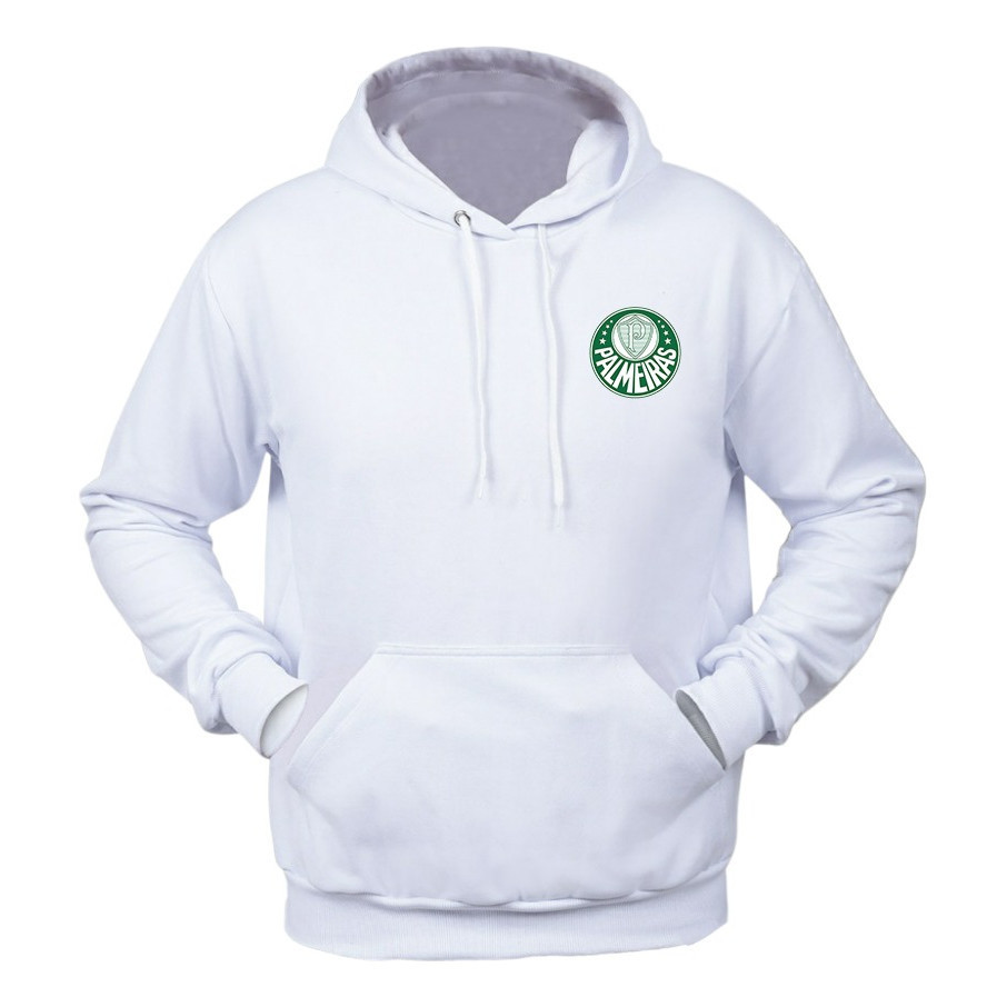Blusa Moletom Canguru Casaco Time De Futebol Palmeiras