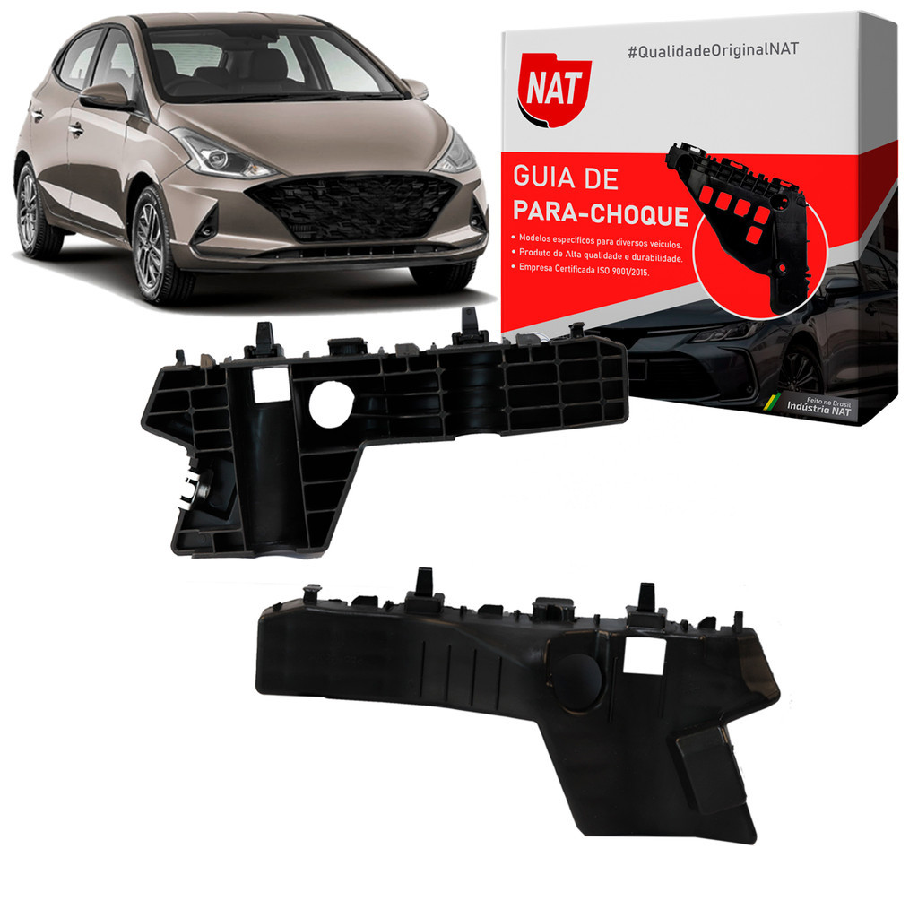 Suporte Guia Parachoque HB20 2020 Até 2022 Dianteiro em Oferta na Shopee