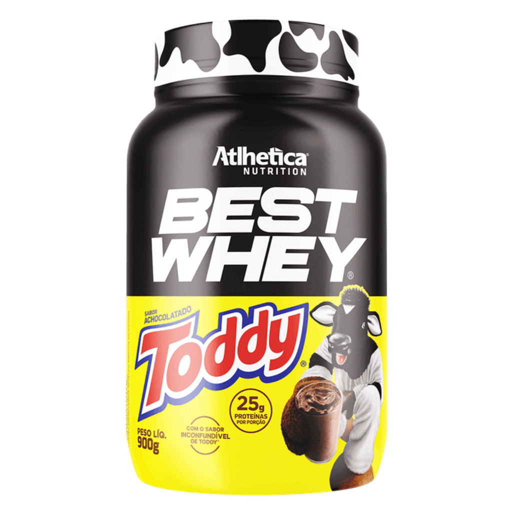 Whey de Toddy Best Whey Protein 3W 900g Isolado Concentrado
