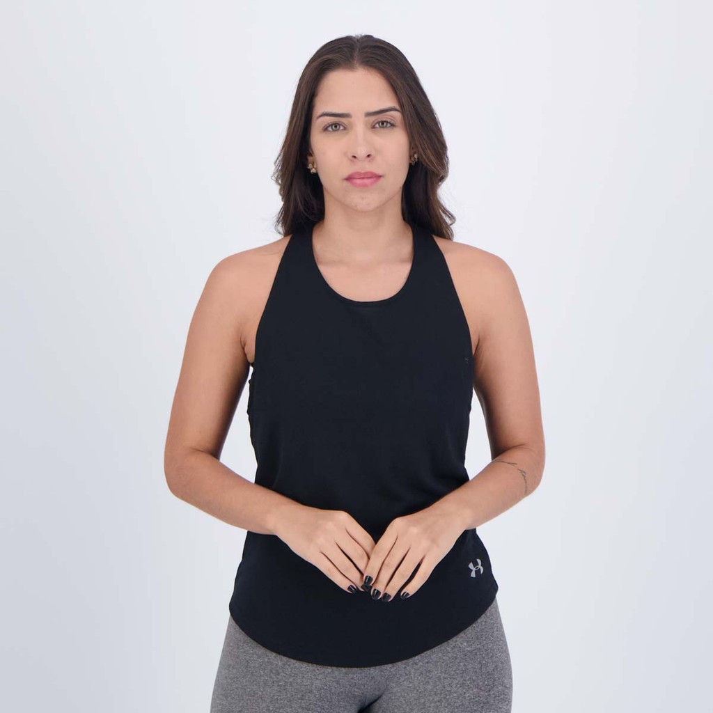 Regata Under Armour Streaker 2.0 Run BRZ Feminina Preta - Women Clothes