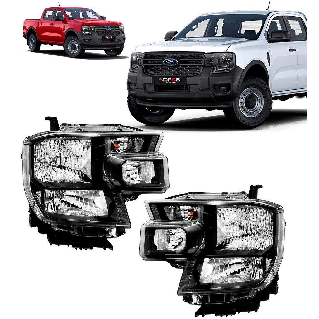 Farol Dianteiro Ford Ranger 2024 2025 2026 sem led Pickup