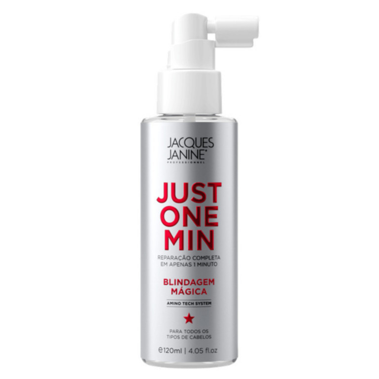 Spray Finalizador Jacques Janine Blindagem Mágica Just One Min 120ml - Beauty