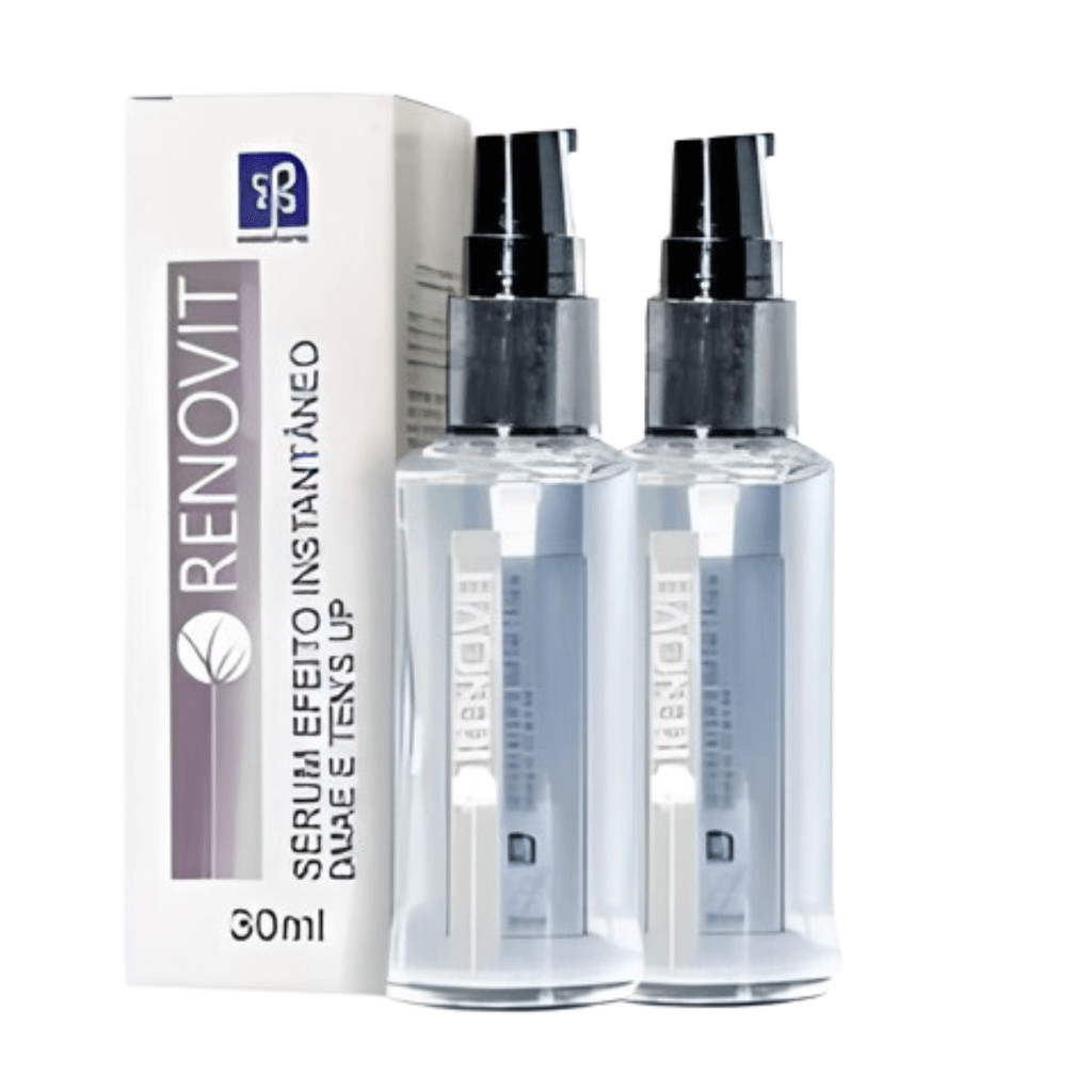 Kit 2 Serum Efeito Cinderela Instantâneo 30ml Anti-rugas