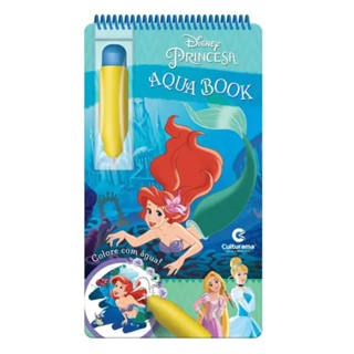 Aqua Book - Princesa - Culturama em Oferta na Shopee