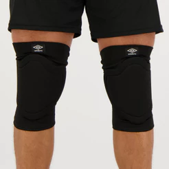 Joelheira Umbro Futsal Preta