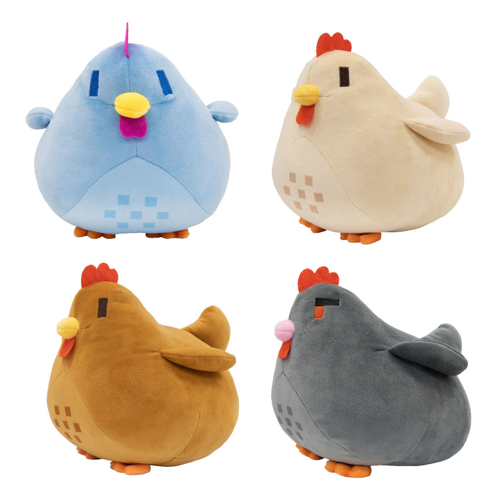 20cm Stardew Vale Frango Brinquedo De Pelúcia Dos Desenhos Animados Jogo Macio Animal Travesseiro Para Crianças Bebê Acompanhar em Oferta na Shopee