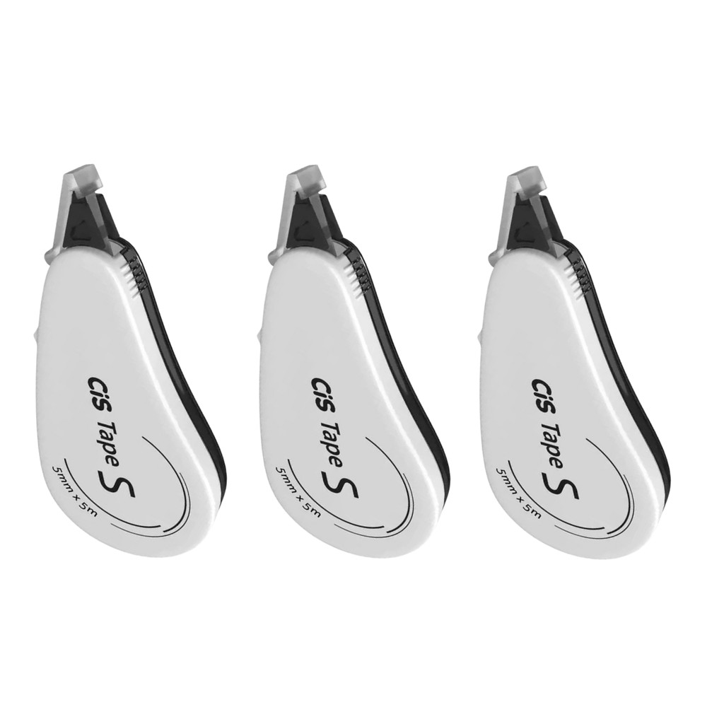kit Fita Corretiva Tape S CIS - 5mm x 5cm C/ 3 Unidades