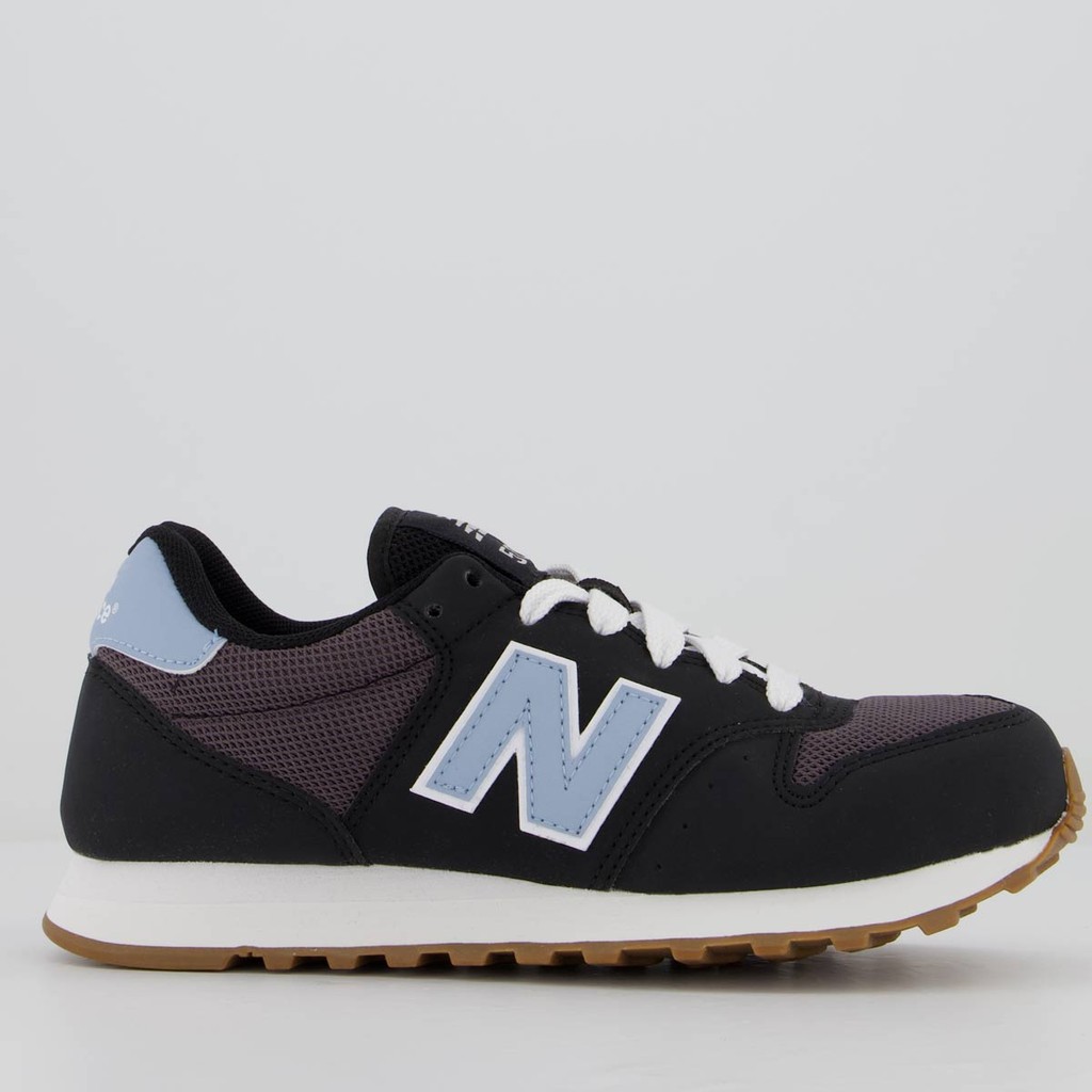 Tênis New Balance 500V2 Feminino Preto e Azul