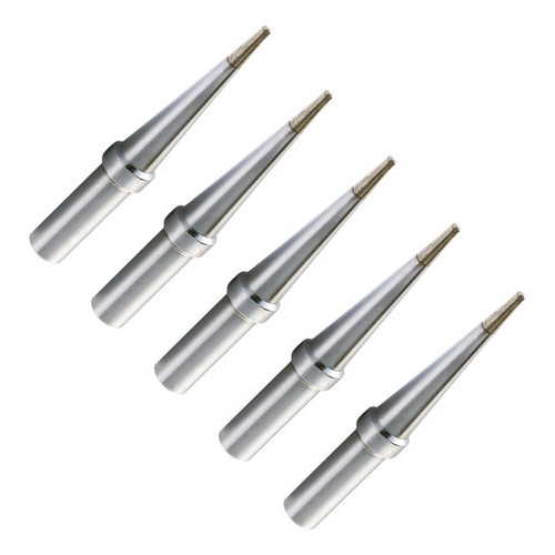 Kit com 5 Ponta De Solda Etk Fenda 1,2mm P/ Weller Wes Wesd Piatc