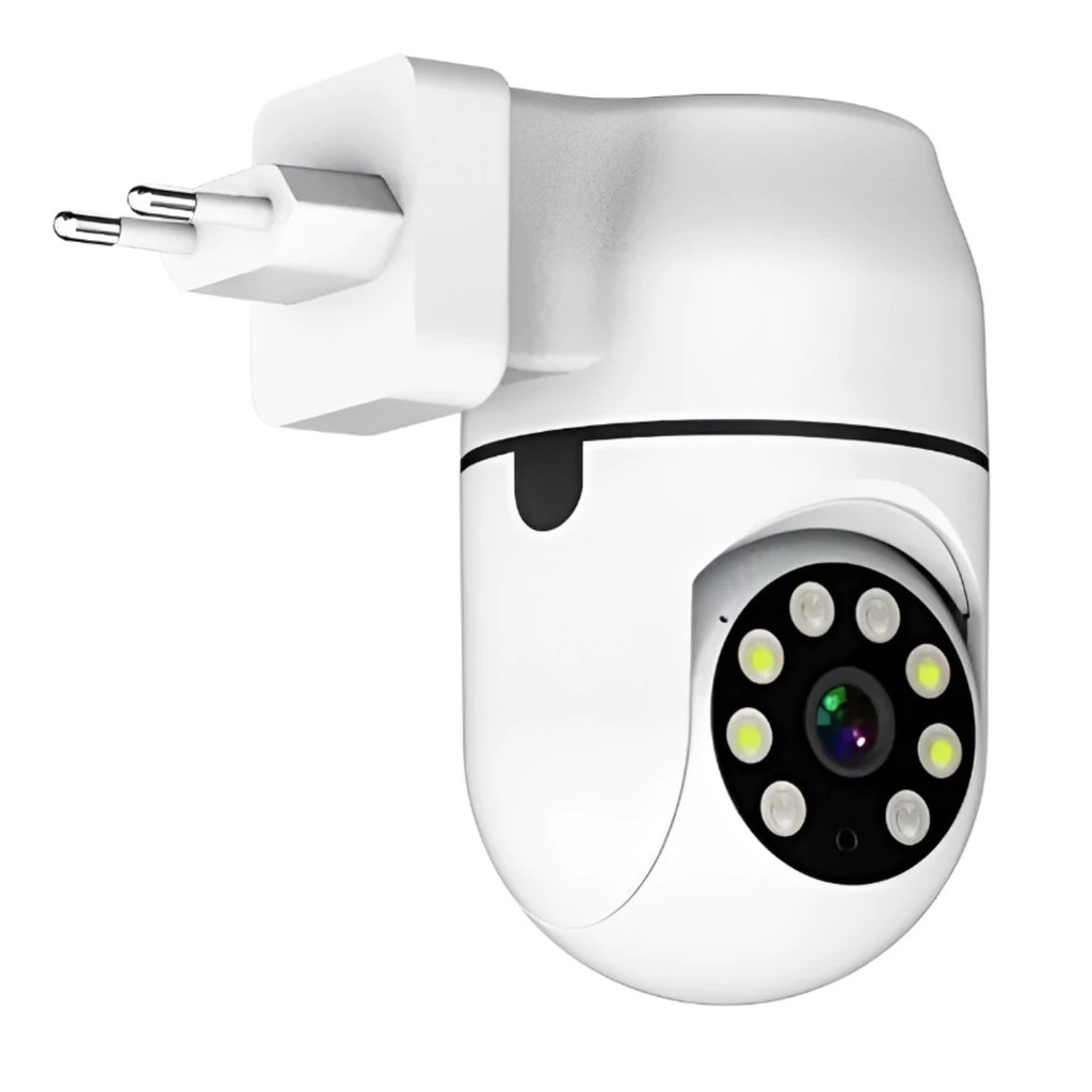 Câmera Tomada Wi-fi facilidade na instalação - Ambiente interno App Yoosee