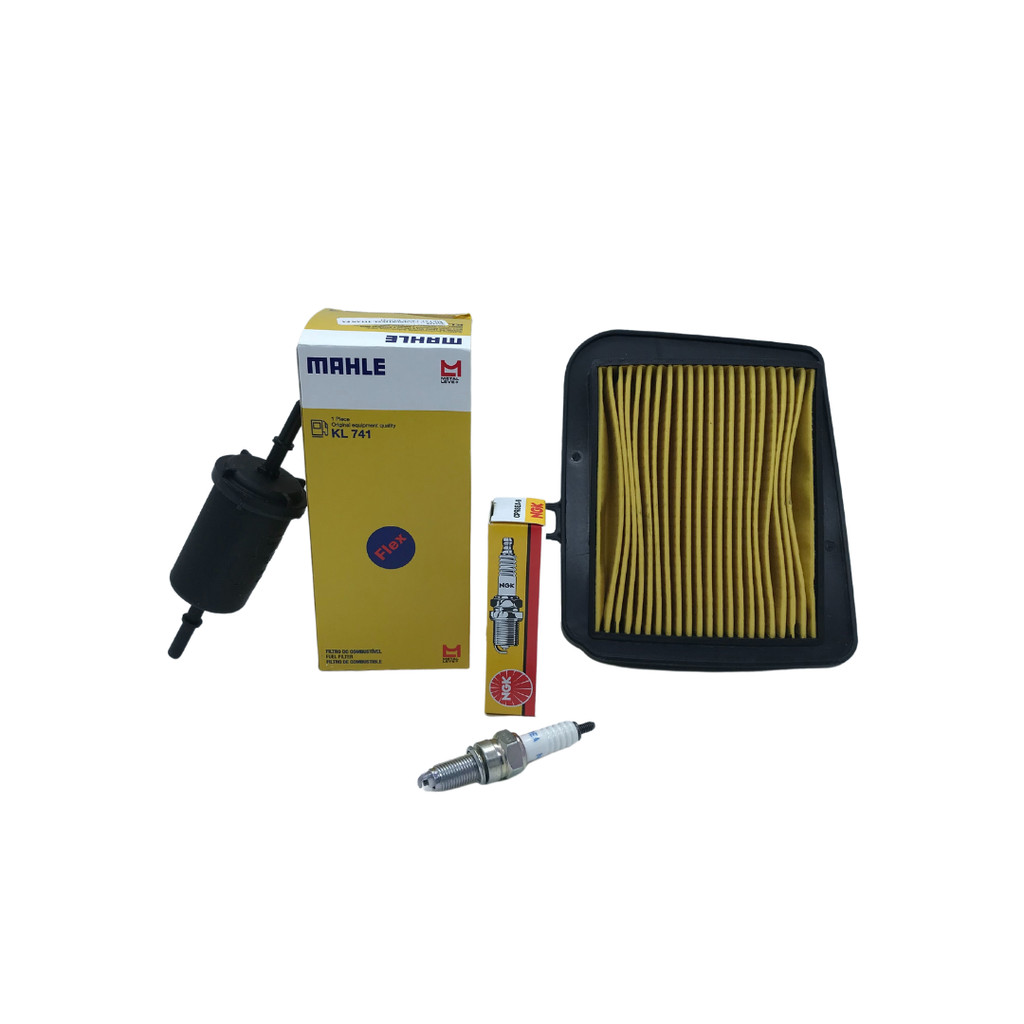 KIT REVISÃO TITAN FAN 125/150/160 FILTRO/ VELA em Oferta na Shopee