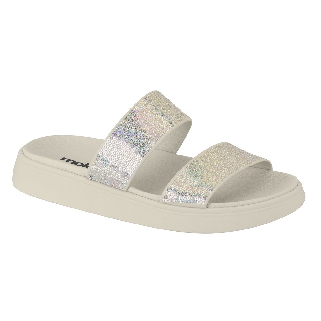 Sandália Feminina Papete Moleca Leve Confortável Moda Original 5469-131 em Oferta na Shopee