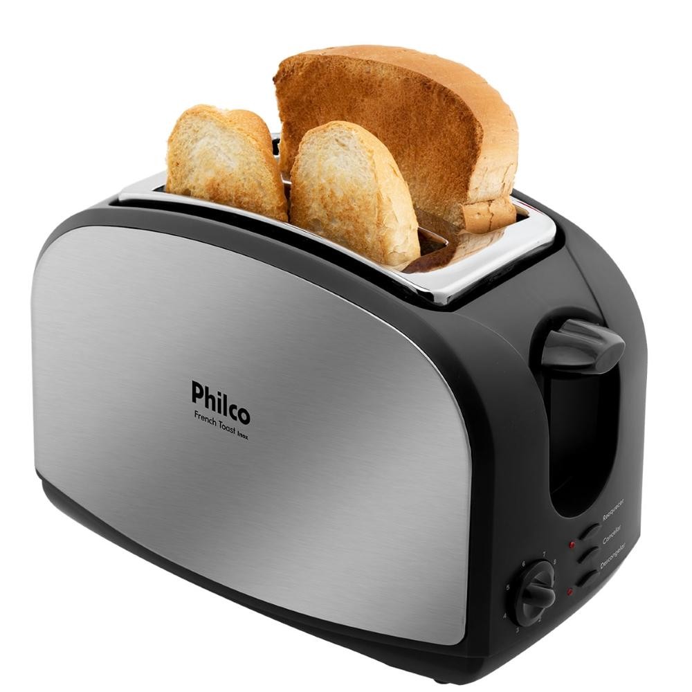 Torradeira de Pão French Toast Inox Philco 220V em Oferta na Shopee