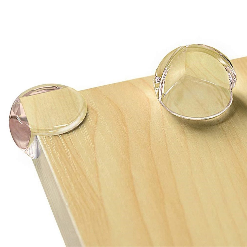 Kit Ate 8 Protetor Quina Canto Segurança Mesa Armário Estante Criança TRANSPARENTE em Oferta na Shopee