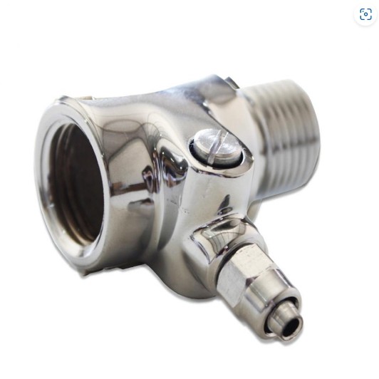 Adaptador Filtro Electrolux Ibbl Consul Parede Com Registro 1/2 x 1/4 Mangueira Fina de 6mm