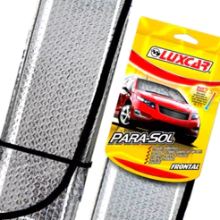 Protetor Solar Prata Dobrável para Parabrisa Protege Contra Calor e Raios UV