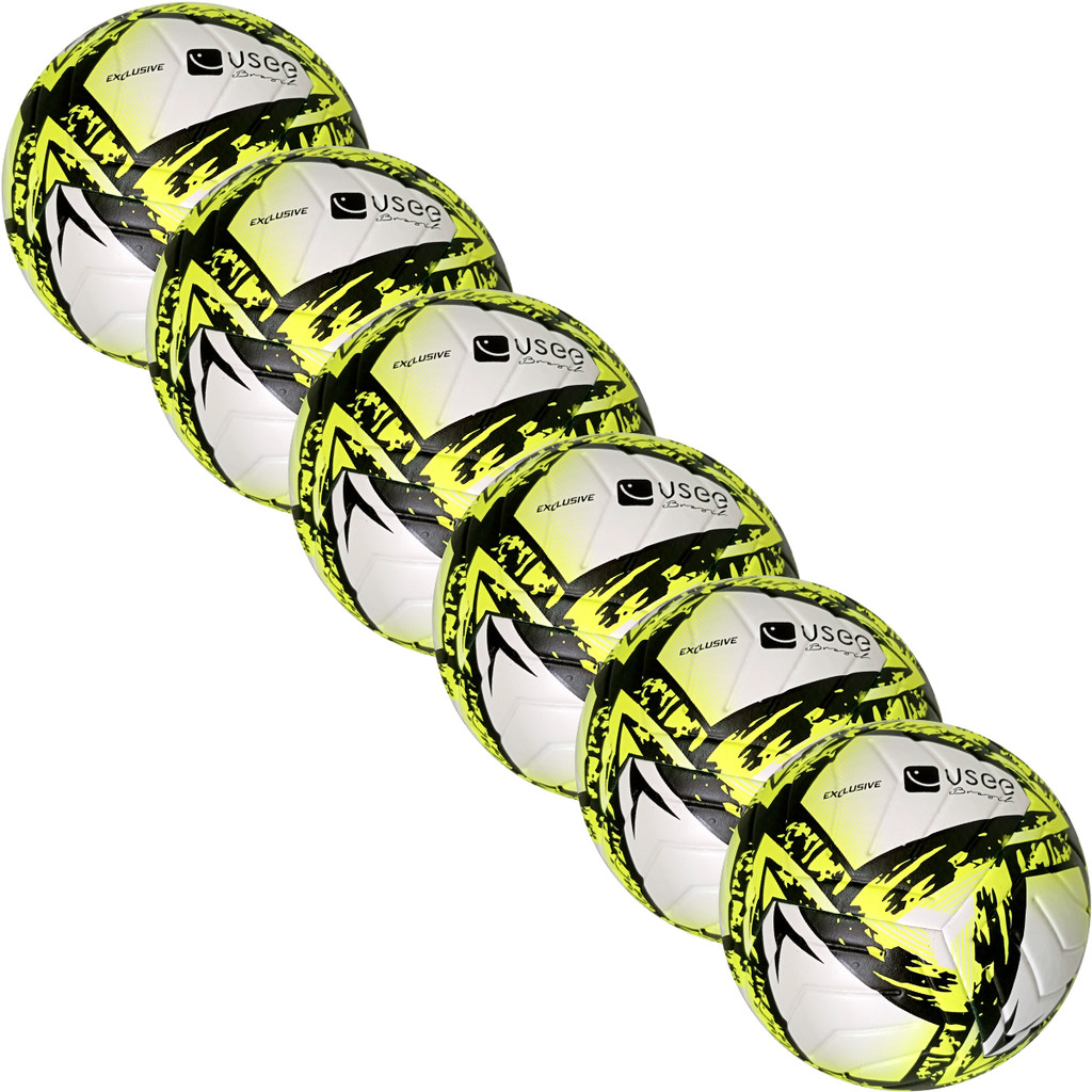 Kit 6 Bolas de Futebol Futsal Slick Evolution Indoor Quadra e Salão Oficial Usee Brasil Original em Oferta na Shopee