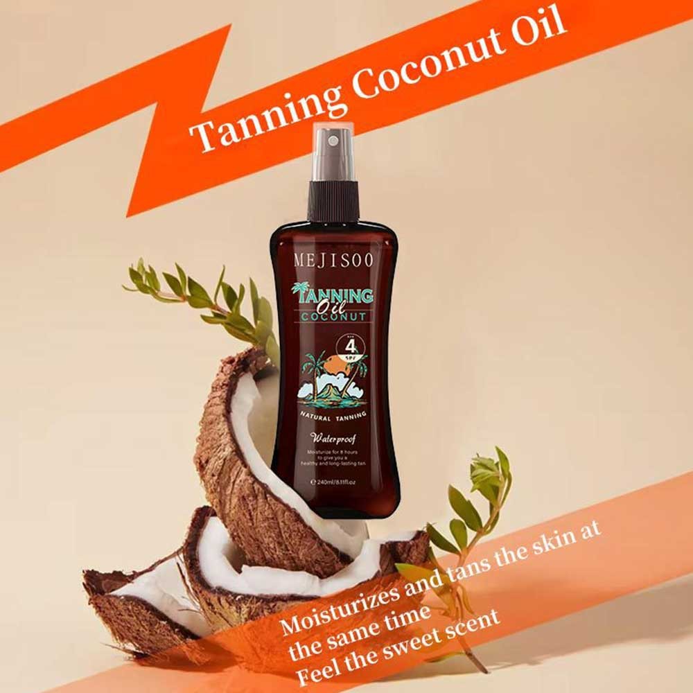 Hawaiian Tropic Island Coconut Dark Tanning Oil 240ml