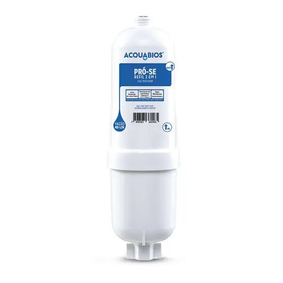 Refil Filtro para Purificador Compatível com Soft Everest Acquabios Pro-SE 1005-0008