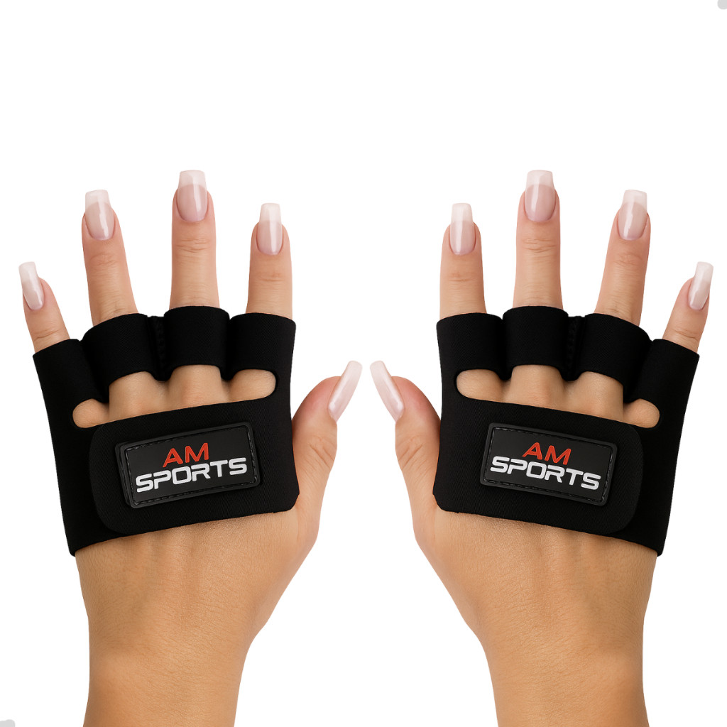 Luva Mini Palma Neoprene Musculação Crossfit Antiderrapante