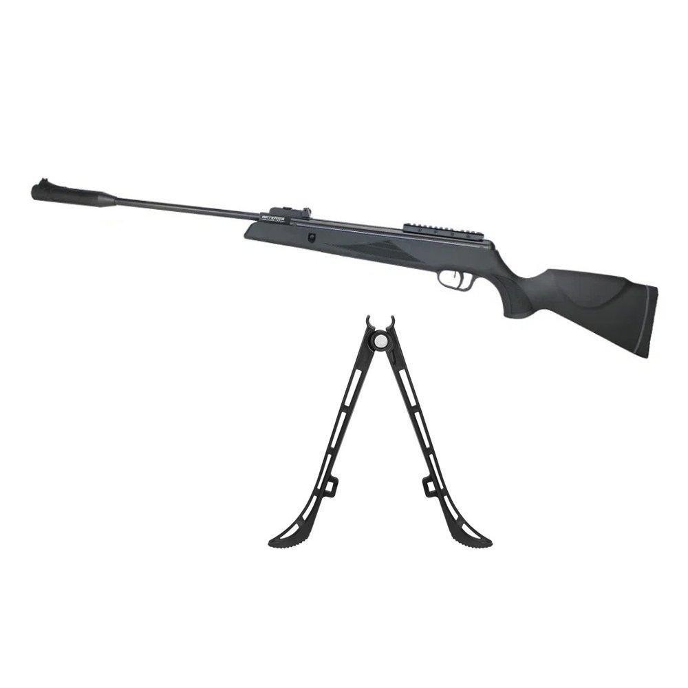 Carabina Pressão Black Hawk Gas Ram 70kg 4.5 Artemis + Bipé