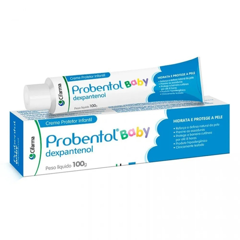 Pomada Probentol Baby 100g – Dermatologicamente Testada para Bebês