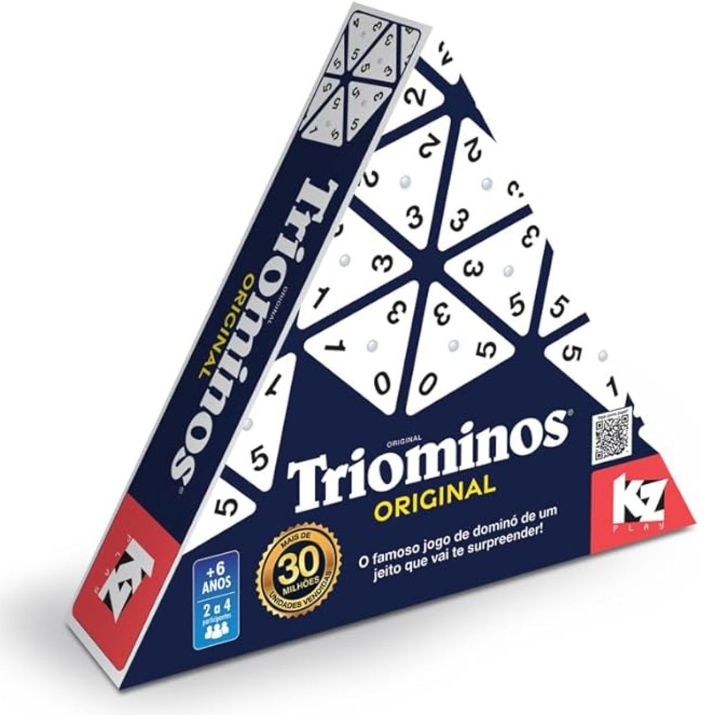 Jogo Triominos Original 1336 - Elka em Oferta na Shopee