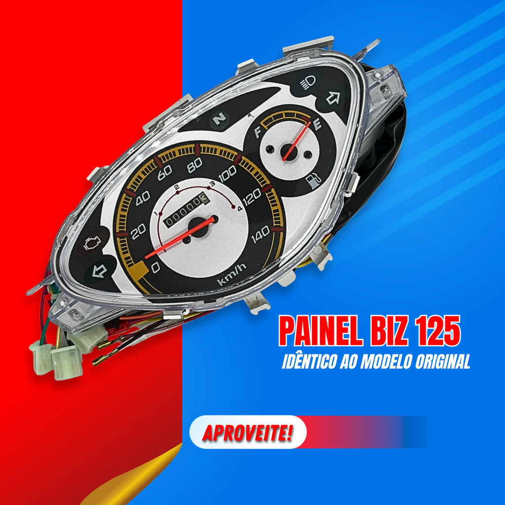 Painel Honda Biz 125 Ks Es 2009 2010 Injeção Eletrônica Completo — imagem 2 de 2