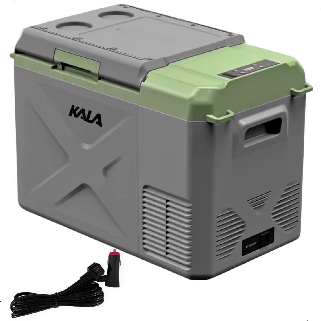 Geladeira Portatil 25lts Freezer Painel Digital Kala Lancha Caminhão Motohome