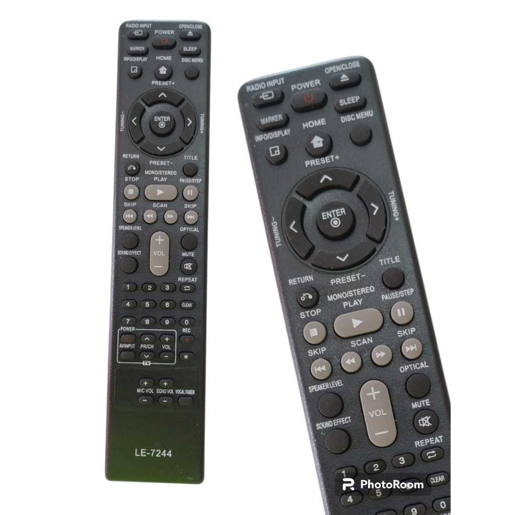 Controle Remoto Compativel  Home-theater LG Ht304su Ht305su Ht306 LE-7244 Novo Promoção
