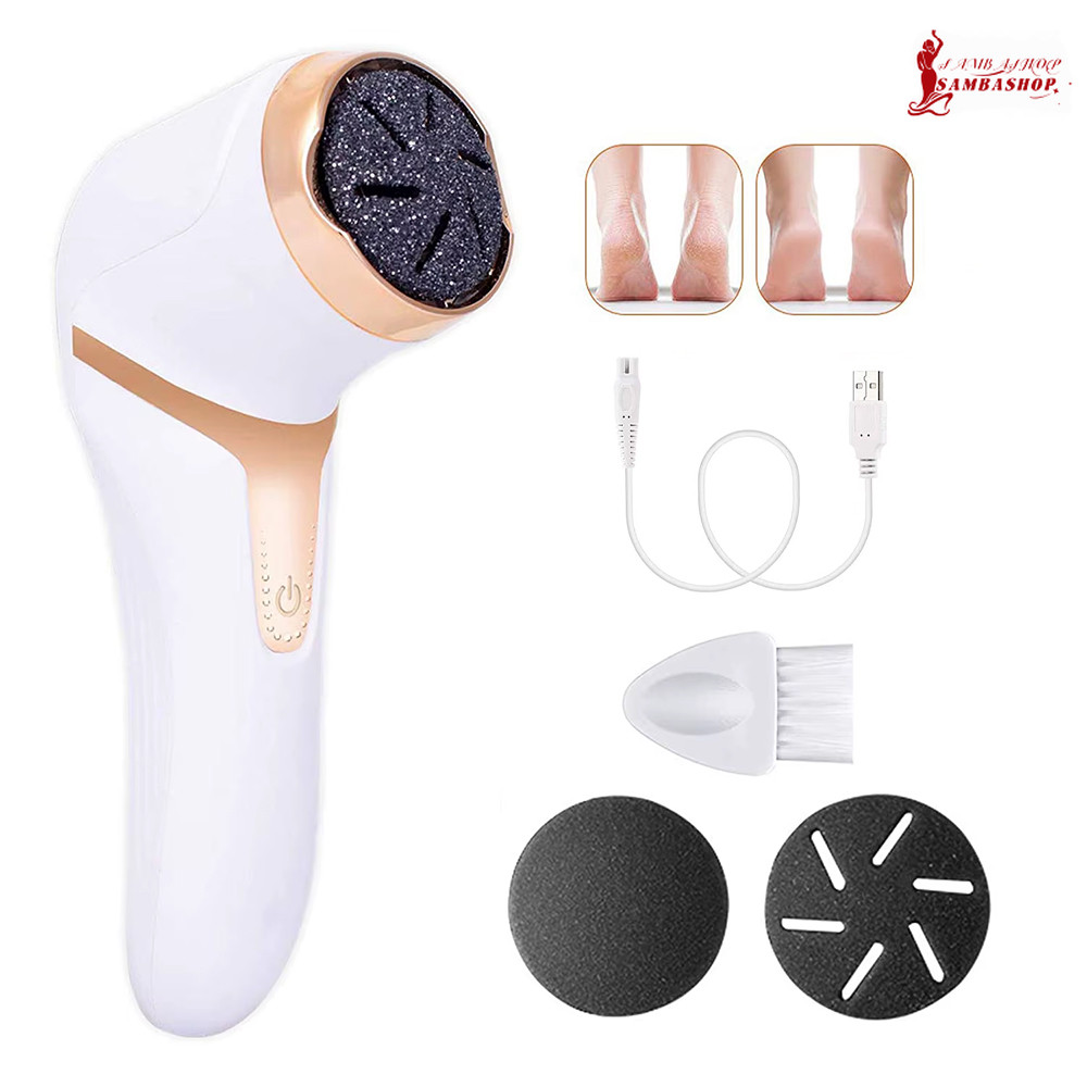 Motorzinho Para Lixar Calos, Gel Hidratante Anti-Rachaduras, Pedicures Profissional