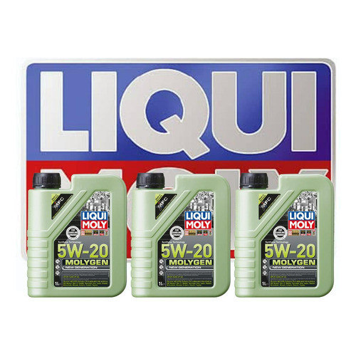 Óleo Sintético Liqui Moly Molygen 5w20 03 Litros Kit