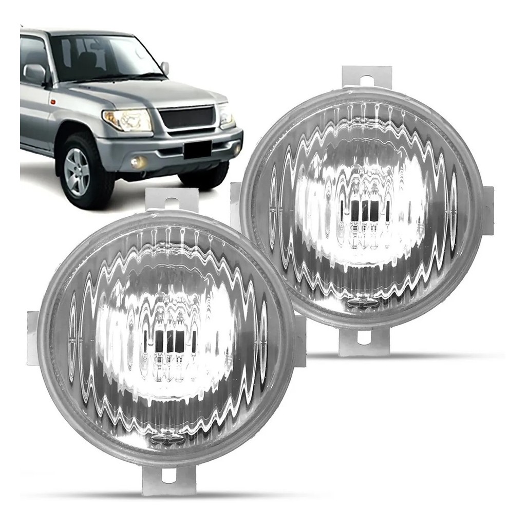 Par Farol Auxiliar Neblina Milha Pajero Tr4 2003 2004 2005 2006 2007