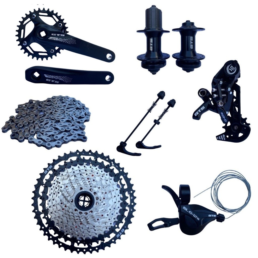 Kit Relação Transmissão Gts 12v 1x12v K7 11/50D Completo Mtb