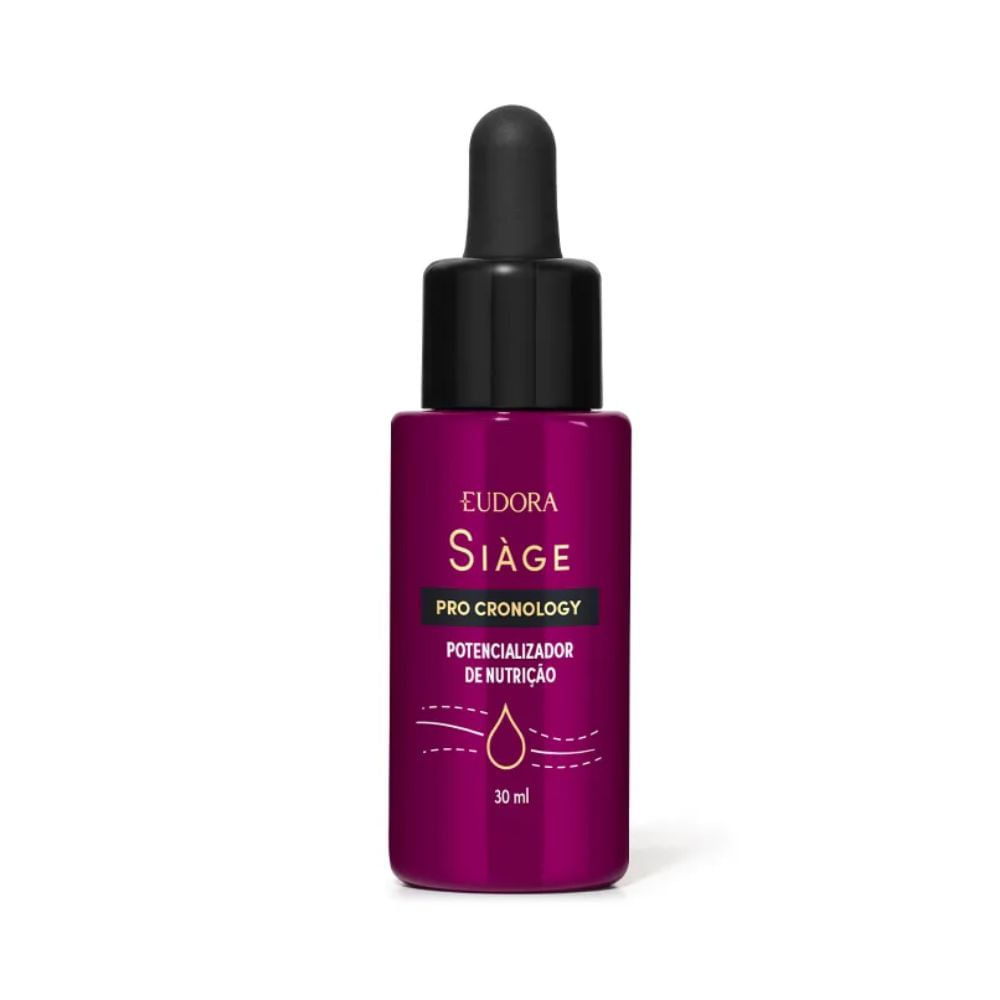 Ampola Eudora Siáge Pro Cronology Potencializador Nutrição 30ml - Beauty