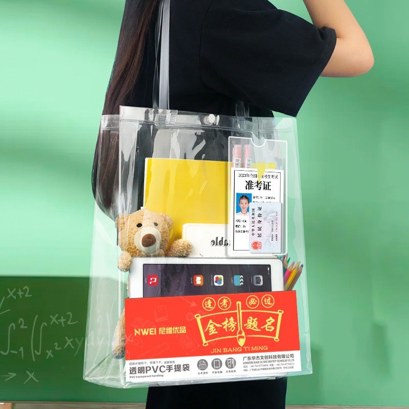 Saco Transparente , De Exame Arquivo Armazenamento De Estudante Cosméticos em Oferta na Shopee