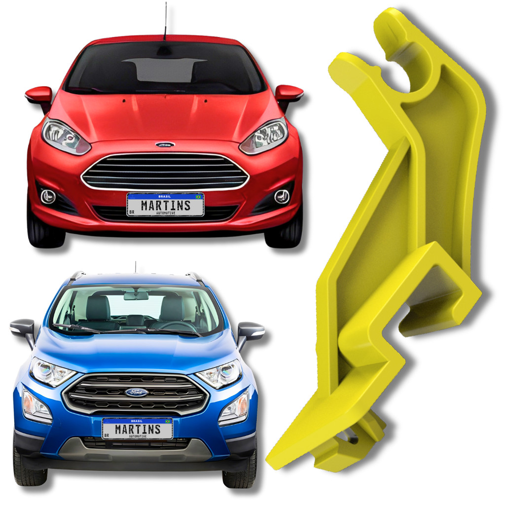 10 Grampo Descanso Haste Vareta Capô Ecosport Ka Hatch  New Fiesta