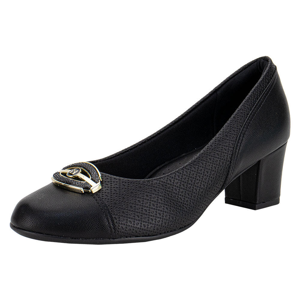 Sapato Feminino Salto Grosso Piccadilly 110183