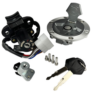 Kit Chave Ignição Tampa Tanque Ninja 250 300 Z250 Z300 em Oferta na Shopee