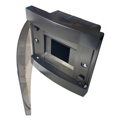 Caixa Quadro De Embutir P/ 5 Disjuntores Tampa Fumê Preta em Oferta na Shopee