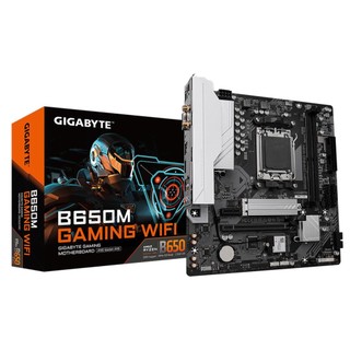 Placa Mãe Gigabyte B650M Gaming WIFI, Chipset B650, AM5, M-ATX, DDR5, B650M GAMING WIFI (rev. 1.0)