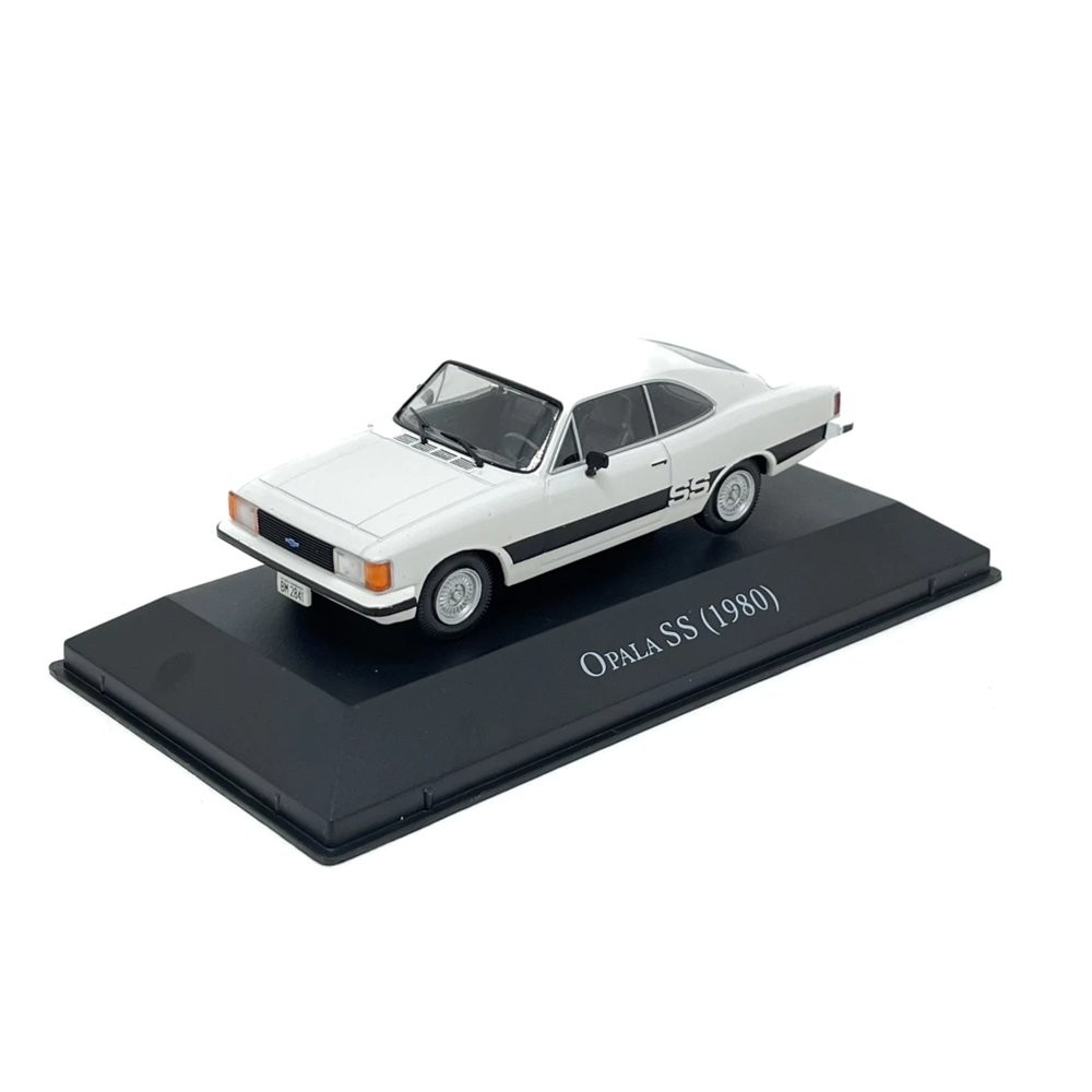 Miniatura Carro Chevrolet Opala SS (1980) - Chevrolet Série Ouro 2 - Bege - 1:43 - Luppa