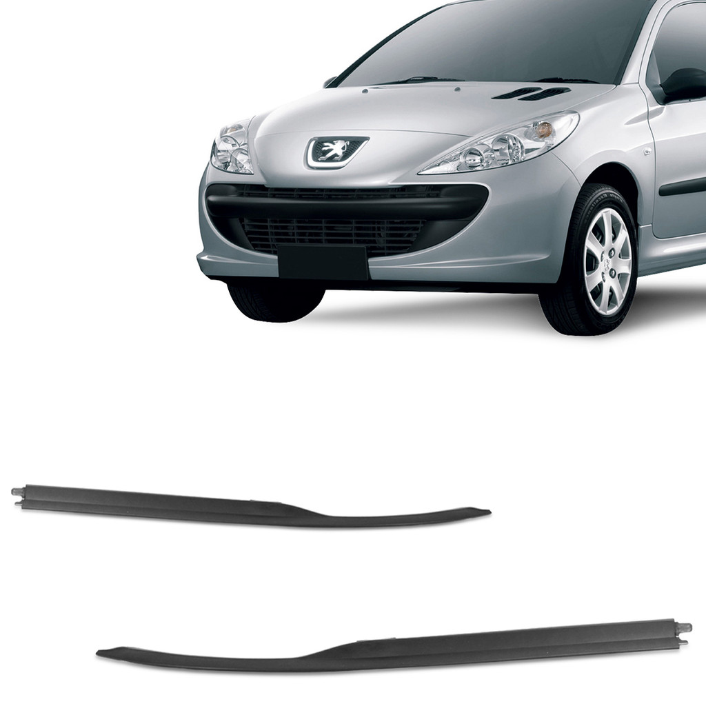 Saia Spoiler Dianteiro Peugeot 207 2008 2009 2010 2011 2012 em Oferta na Shopee