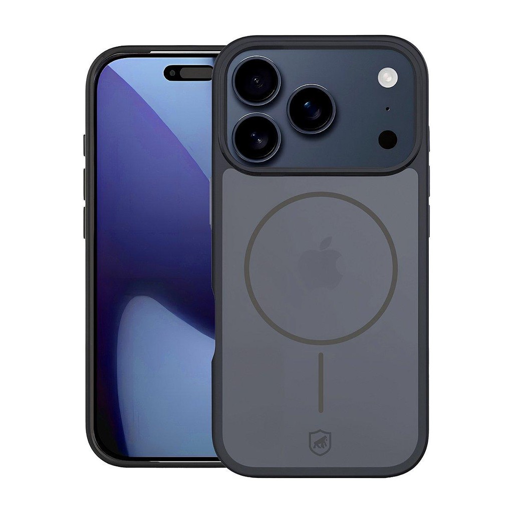 Capa case capinha para iPhone 17 Pro Max - Magsafe Wave Fumê - Preta - Gshield em Oferta na Shopee