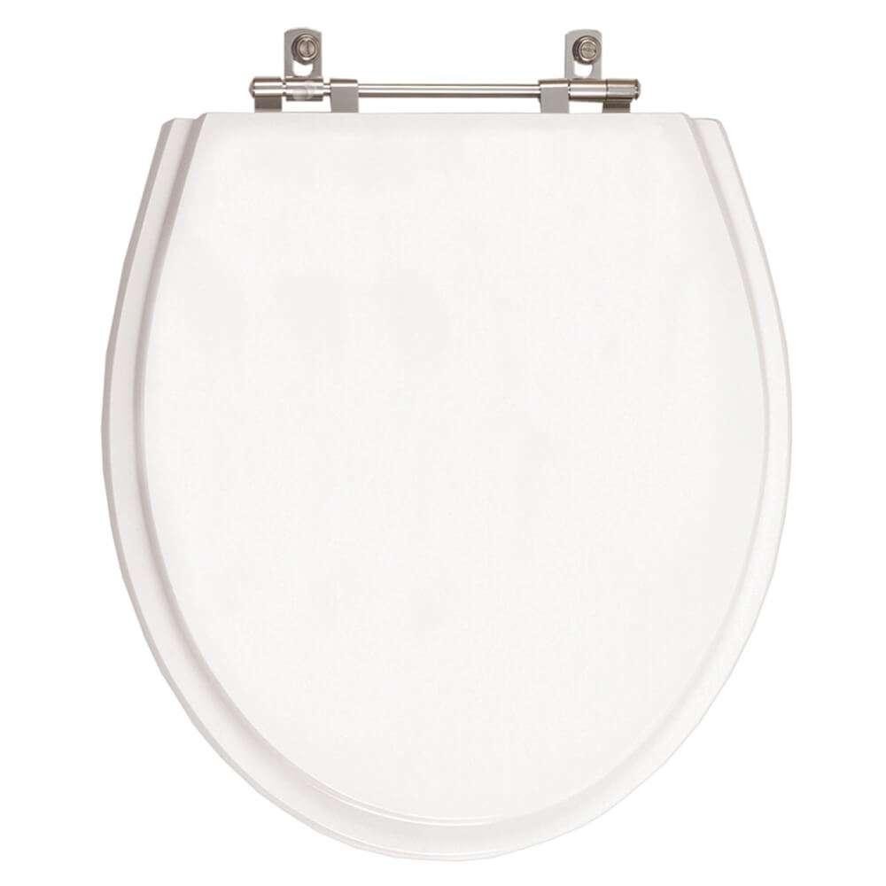 Tampa de Vaso Poliéster Windsor Branco para bacia Deca