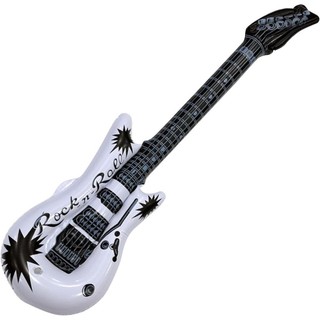 Guitarra Insuflável , Instrumentos De Violão Brinquedos Insufláveis Para Festas , Decorações De Aniversário Carnaval