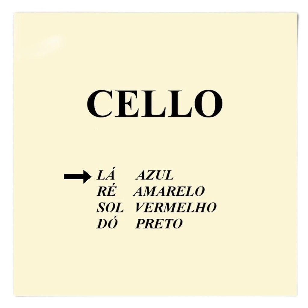 Corda Avulsa Lá Cello Violoncelo Mauro Calixto